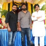 Jr NTR Trivikram NTR28 Pawan Kalyan at Movie Launch Event Photos